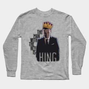 The Man with the Key is King Long Sleeve T-Shirt